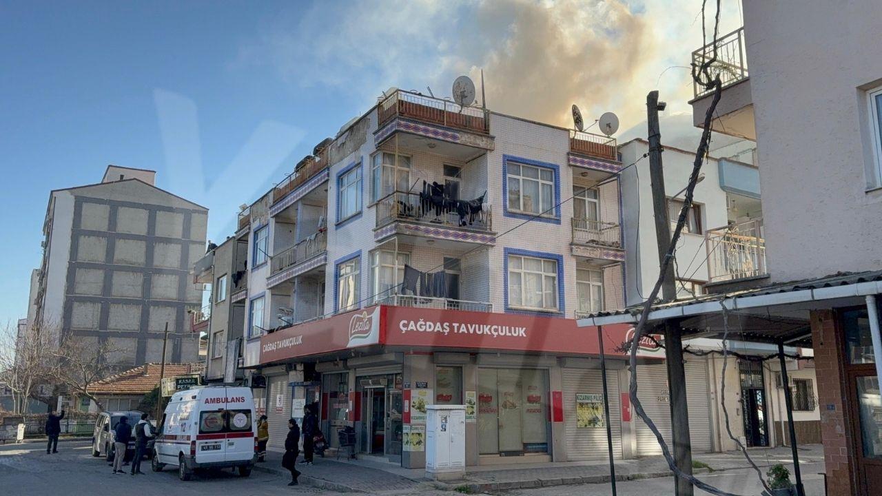 Turgutlu'da yangın paniği!