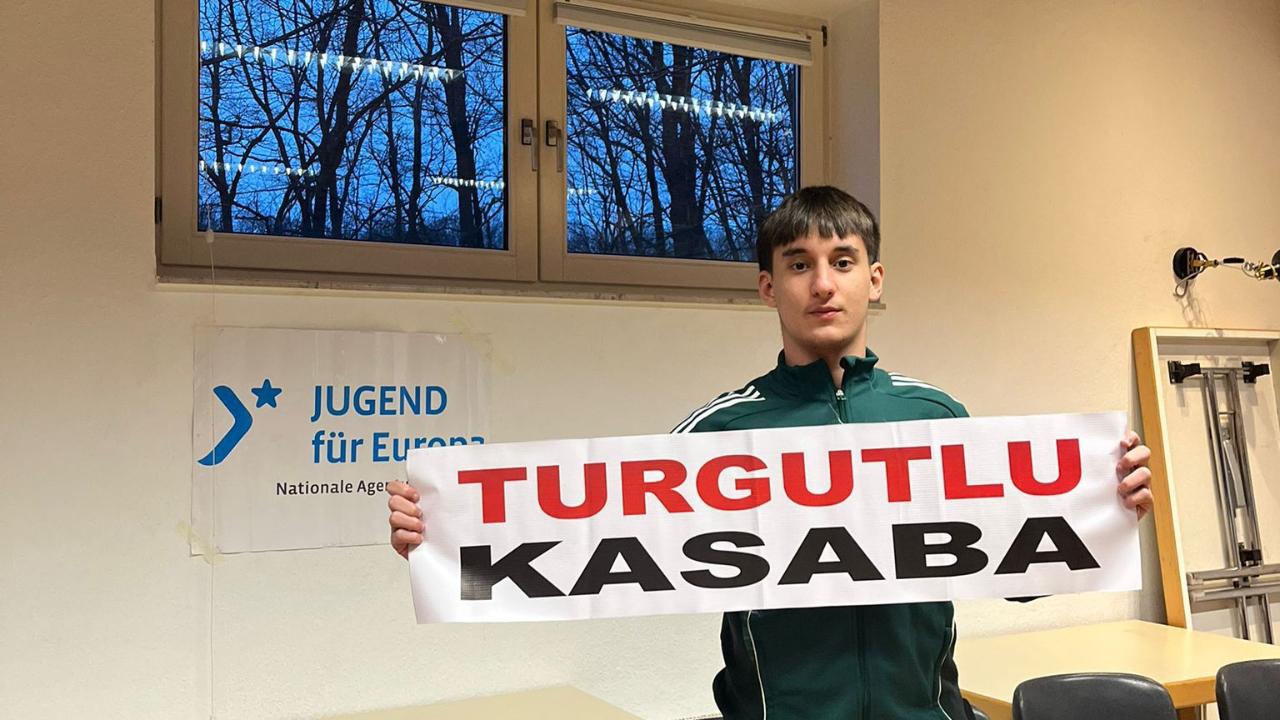 Turgutlulu öğrenci Almanya'da uluslararası projede