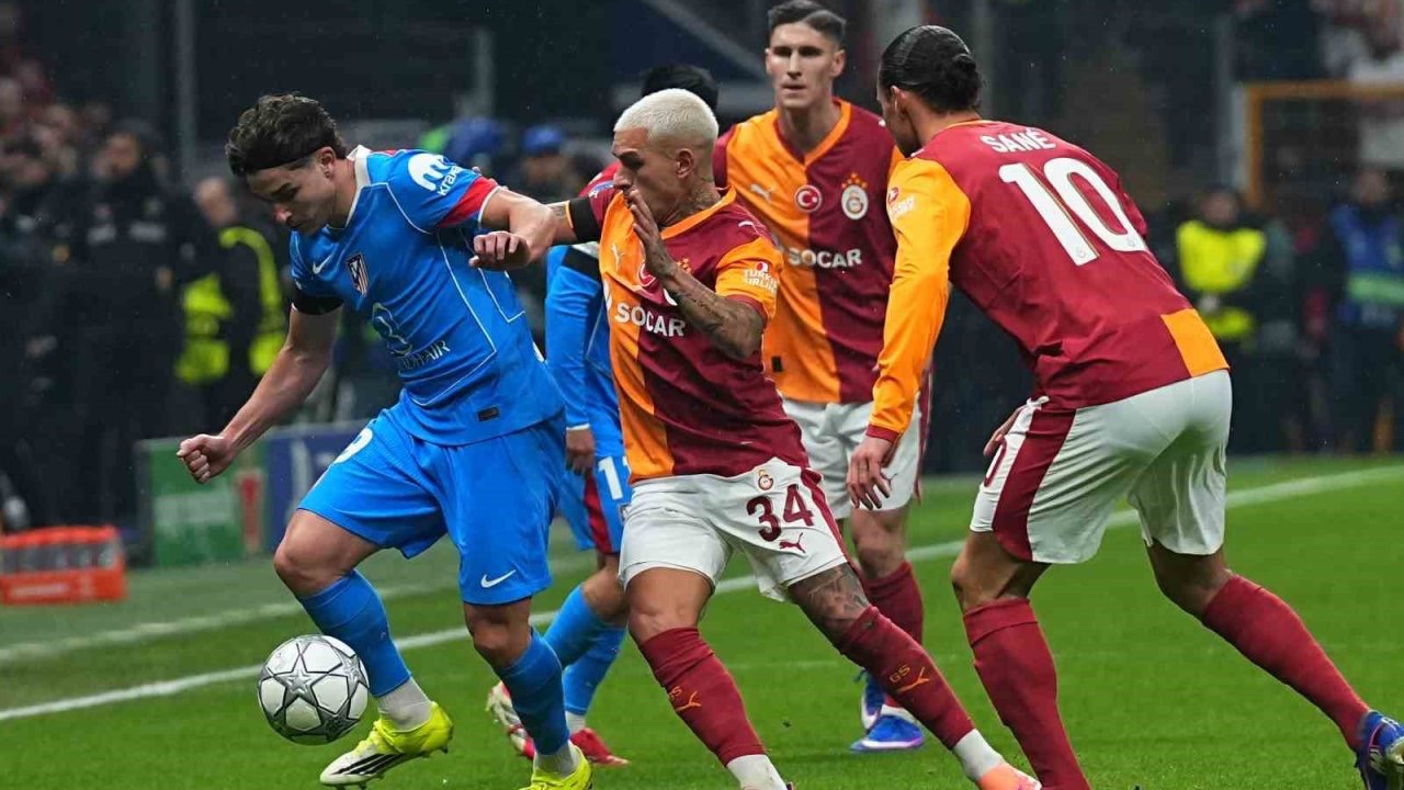 UEFA Şampiyonlar Ligi: Galatasaray: 1 - Atletico Madrid: 1