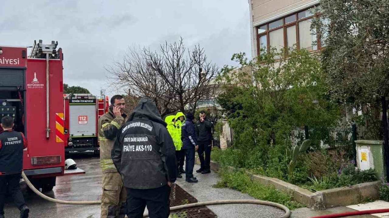 Çıkan ev yangınında bir kişi hayatını kaybetti!