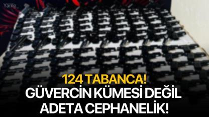 Güvercin kümesi değil adeta cephanelik!