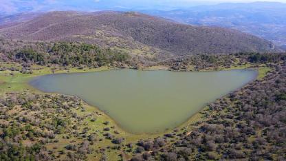 Kuruyan Tepegöl Yağışlarla Yeniden Hayat Buldu