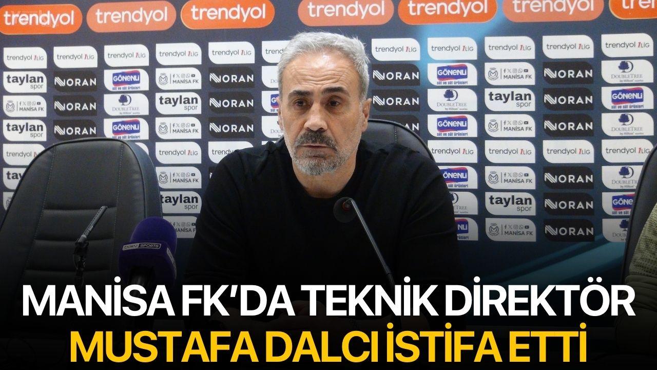 Manisa FK’da teknik direktör Mustafa Dalcı istifa etti