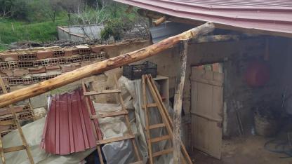 Manisa’da Fırtına ve Sağanak Zarara Yol Açtı