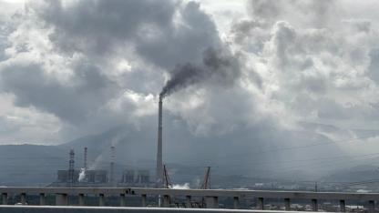 Soma B Termik Santrali Filtresiz Çalıştı, Siyah Duman Tepki Çekti