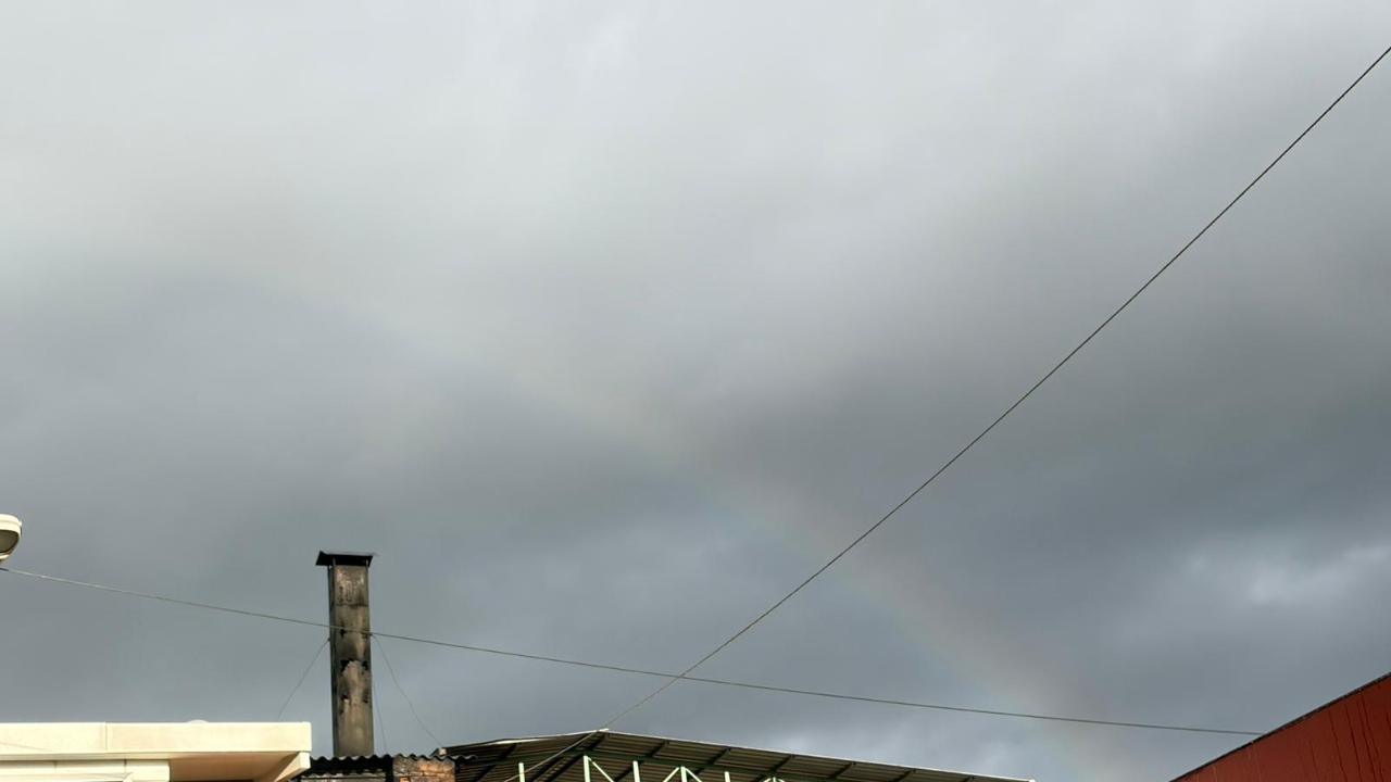 Turgutlu güne Gökkuşağı ile başladı