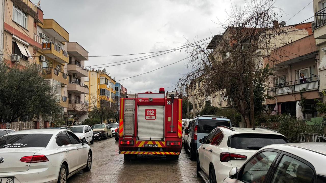 Turgutlu'da araç yangını ihbarı panik yarattı, gerçek bakın ne çıktı!