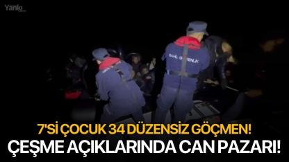 Çeşme açıklarında can pazarı!
