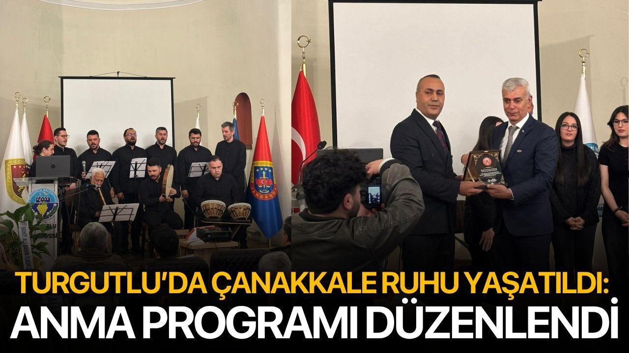 Turgutlu’da Çanakkale Ruhu Yaşatıldı: Anma Programı Düzenlendi