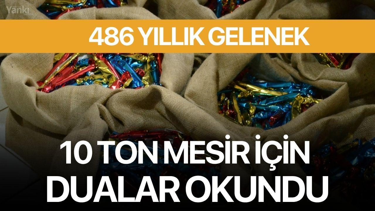 10 ton mesir için dualar okundu
