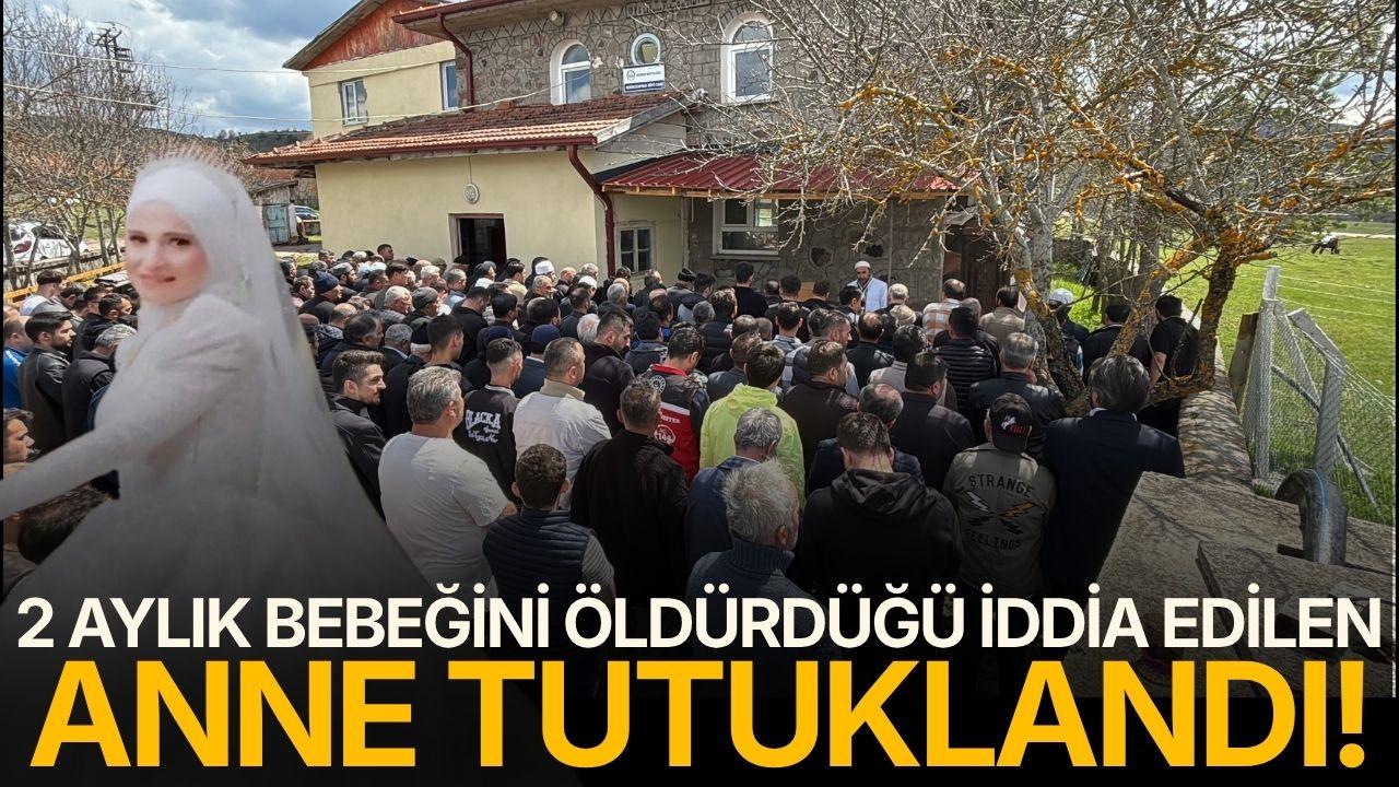 2 aylık bebeğini öldürdüğü iddia edilen anne tutuklandı