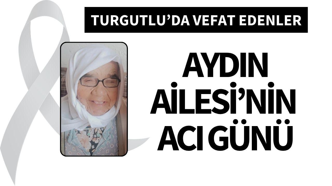 Aydın Ailesi’nin acı günü