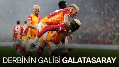 Derbinin galibi Galatasaray