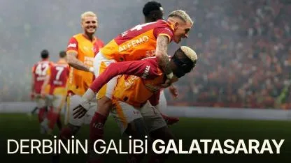 Derbinin galibi Galatasaray