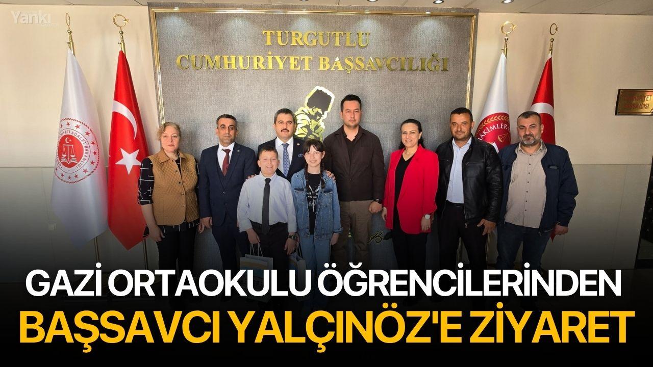 Gazi Ortaokulu Öğrencilerinden Başsavcı Yalçınöz'e Ziyaret