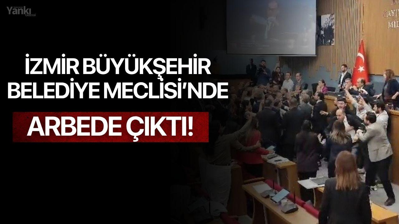 İzmir Büyükşehir Belediye Meclisi’nde Arbede Çıktı!