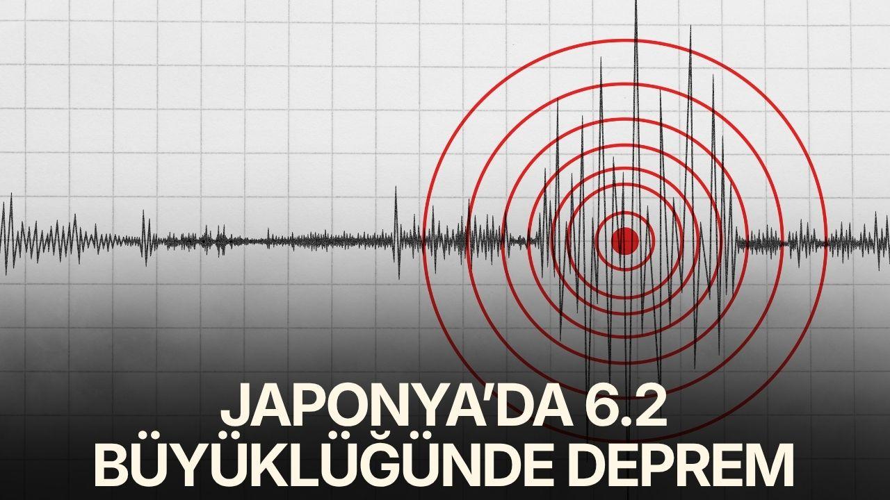 Japonya’da 6.2 büyüklüğünde deprem