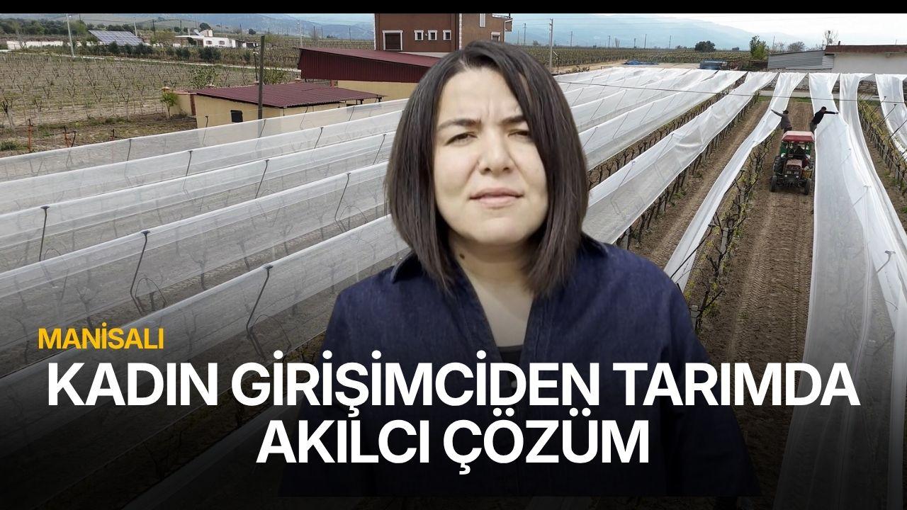 Kadın girişimciden tarımda akılcı çözüm