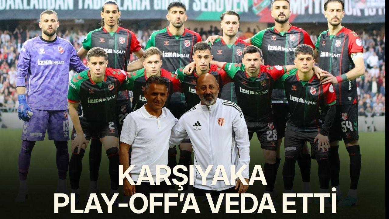 Karşıyaka, play-off’a veda etti