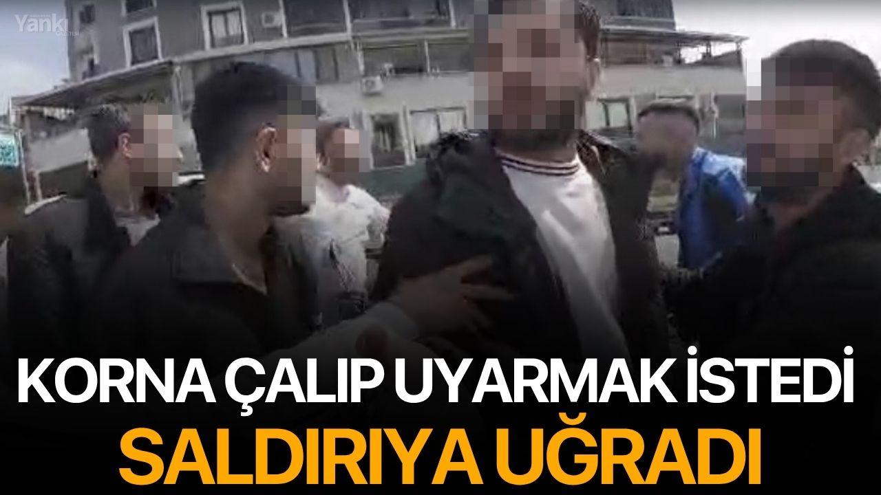 Korna Çalıp Uyarmak İstedi, Saldırıya Uğradı