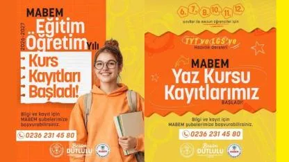 MABEM’de yaz kursu kayıtları başladı