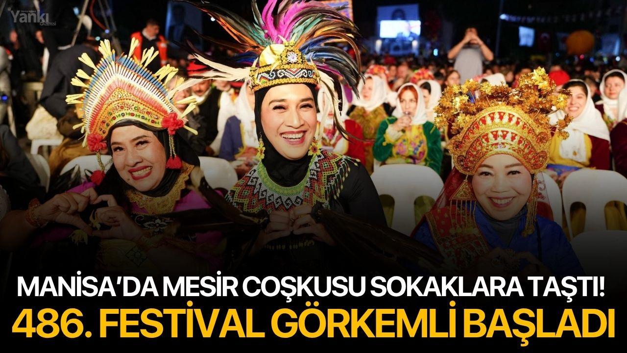 Manisa’da Mesir Coşkusu Sokaklara Taştı! 486. Festival Görkemli Başladı