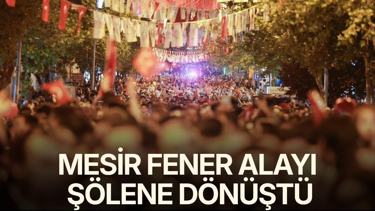 Mesir Fener Alayı şölene dönüştü