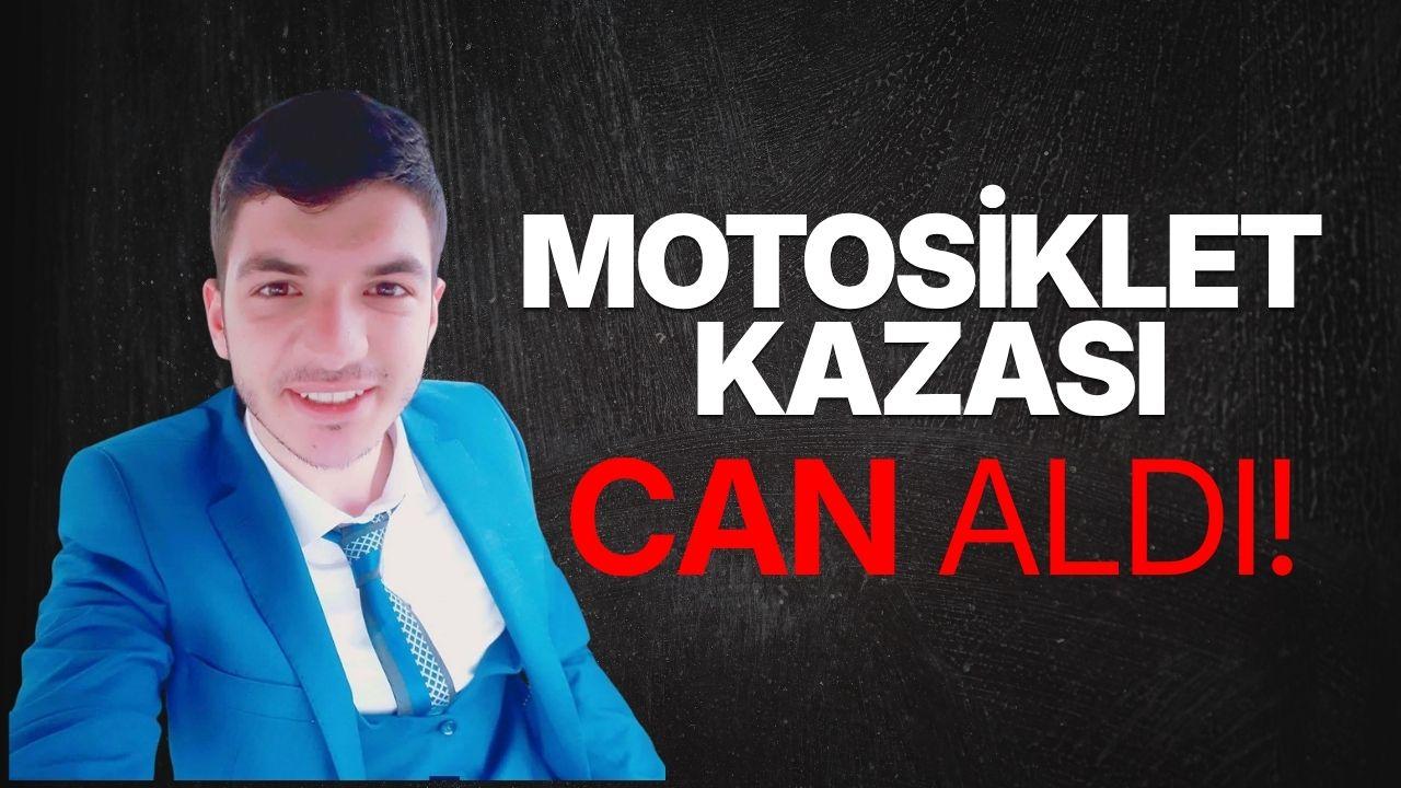 Motosiklet kazası can aldı!