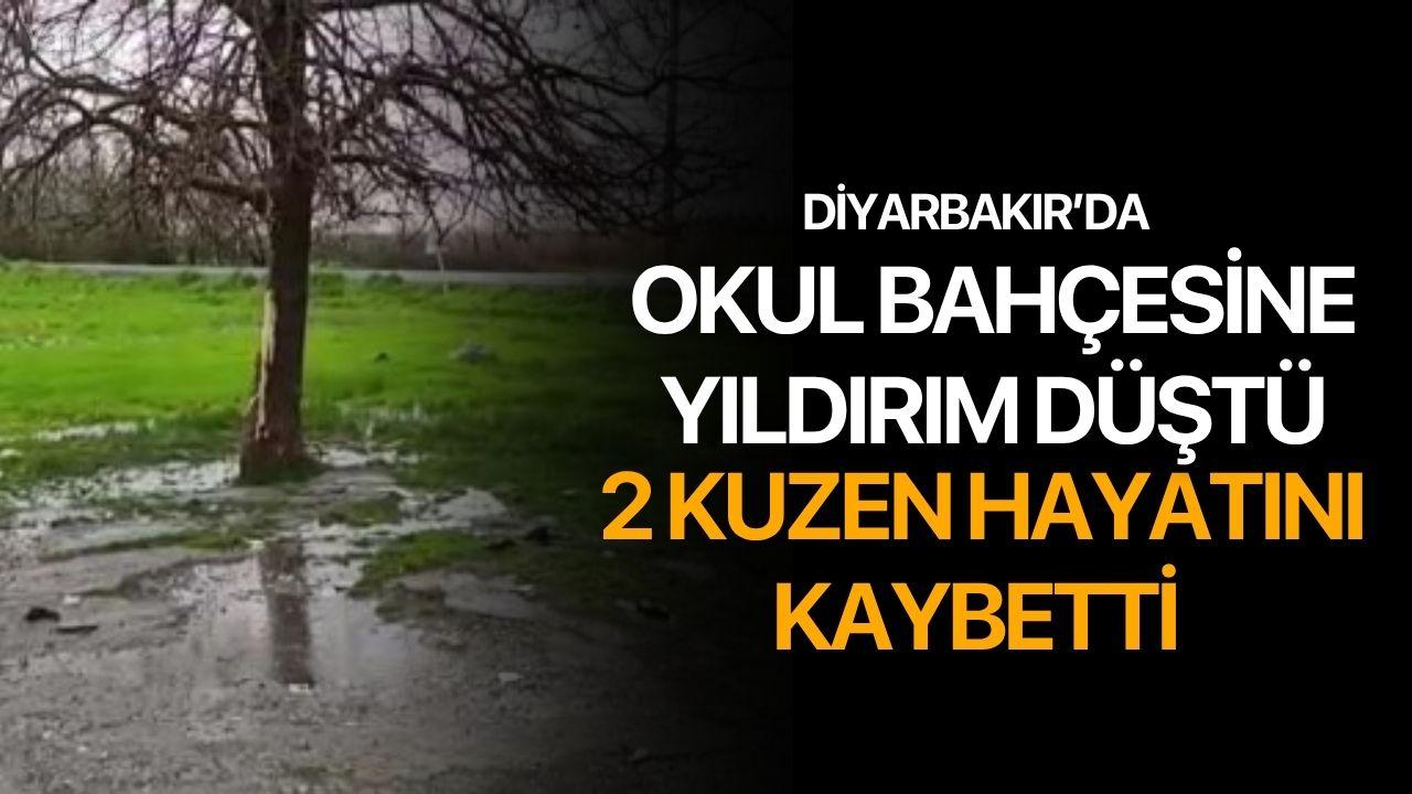 Okul bahçesine yıldırım düştü, 2 kuzen hayatını kaybetti