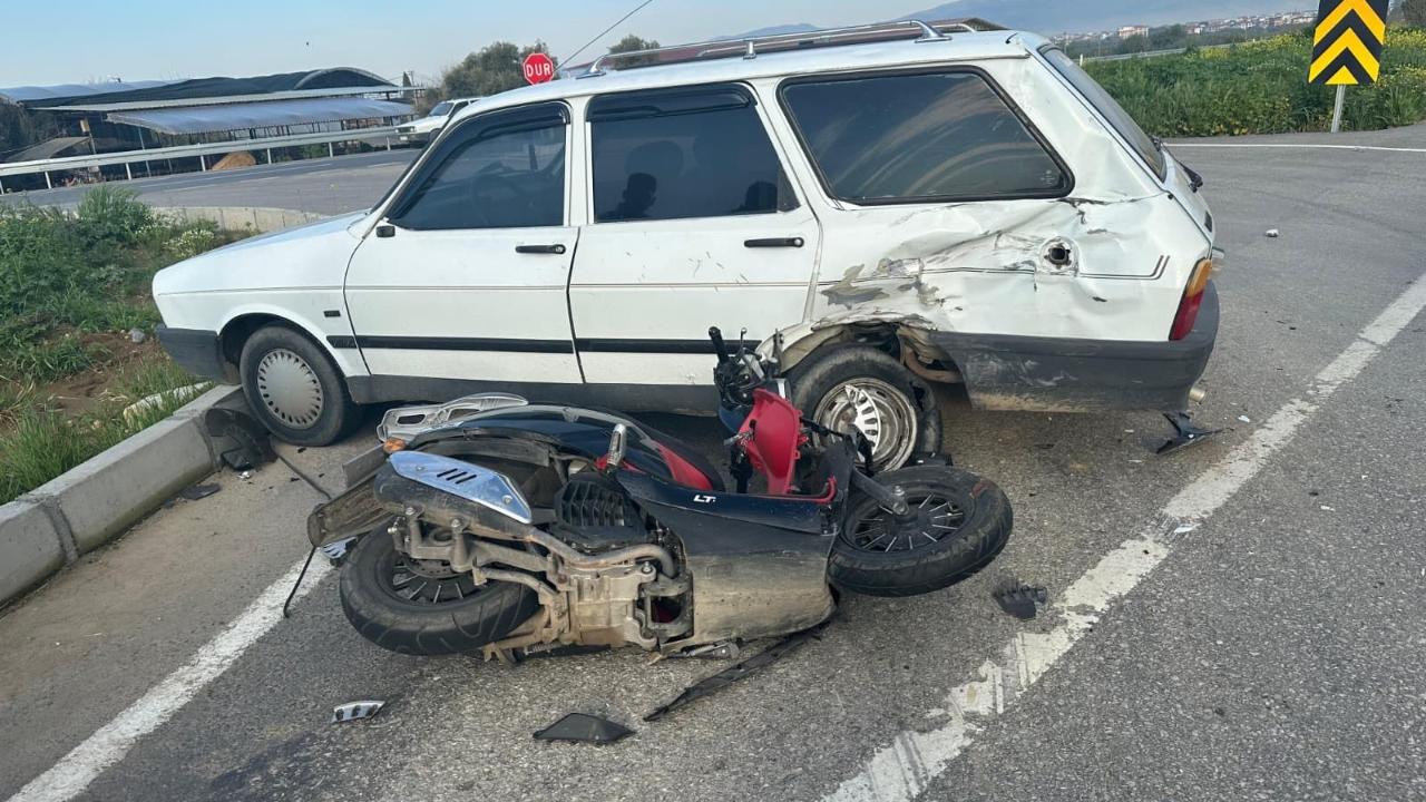Otomobil ile motosiklet çarpıştı: 24 yaşındaki motosikletli hayatını kaybetti!