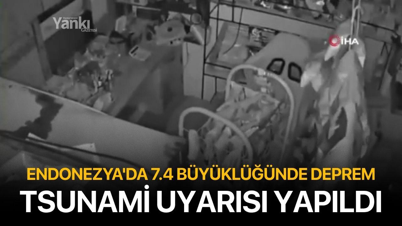 SON DAKİKA! Endonezya'da 7.4 büyüklüğünde deprem: Tsunami uyarısı yapıldı