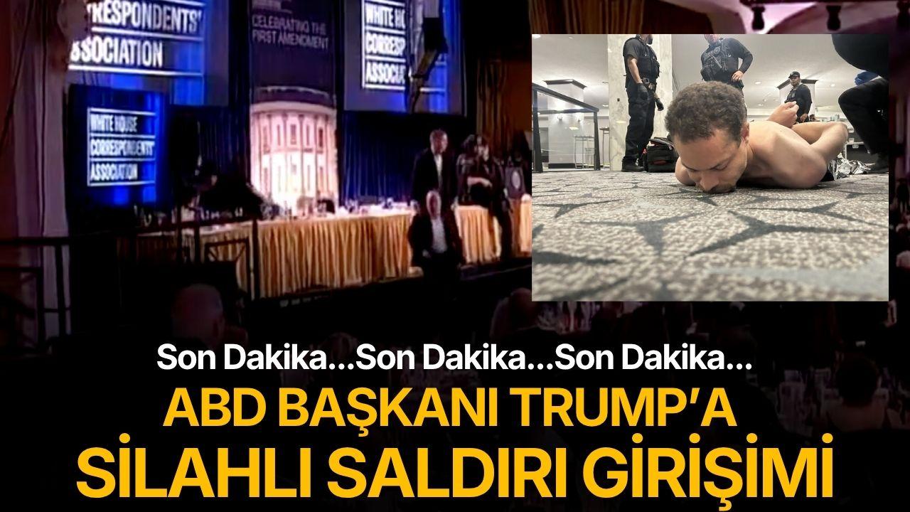Son Dakika! Trump'a silahlı saldırı girişimi!