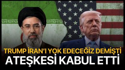 Trump yok edeceğiz demişti! Ateşkesi kabul etti