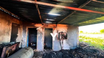 Turgutlu’da Çiftlik Yangını Paniği