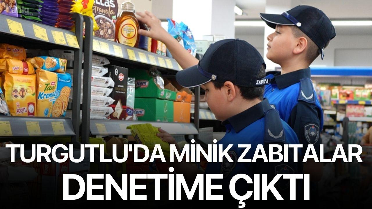 Turgutlu'da minik zabıtalar denetime çıktı