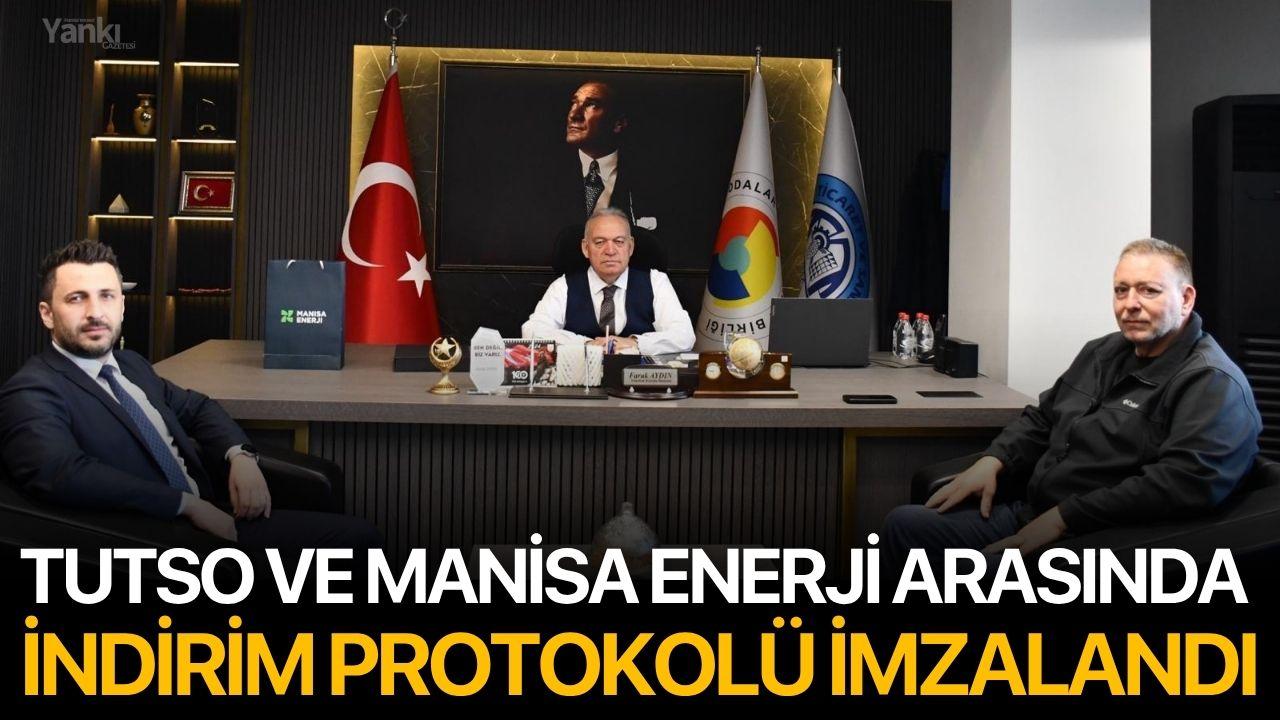 TUTSO ve Manisa Enerji Arasında İndirim Protokolü İmzalandı