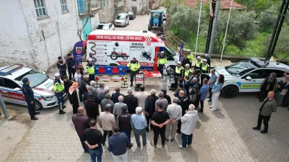 Kula’da çiftçilere trafik güvenliği eğitimi