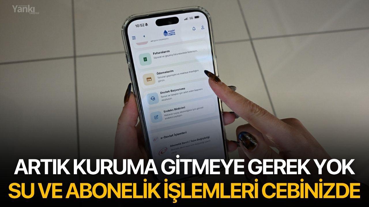 Artık Kuruma Gitmeye Gerek Yok: Su İşlemleri Cebinizde