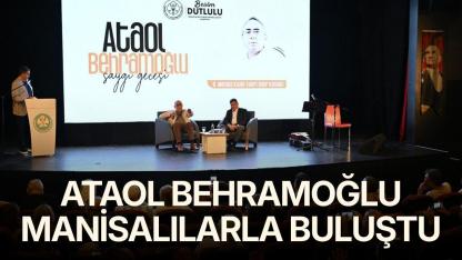 Ataol Behramoğlu Manisalılarla Buluştu