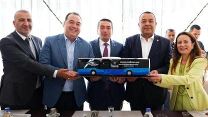 Başkan Dutlulu toplu ulaşım esnafıyla buluştu