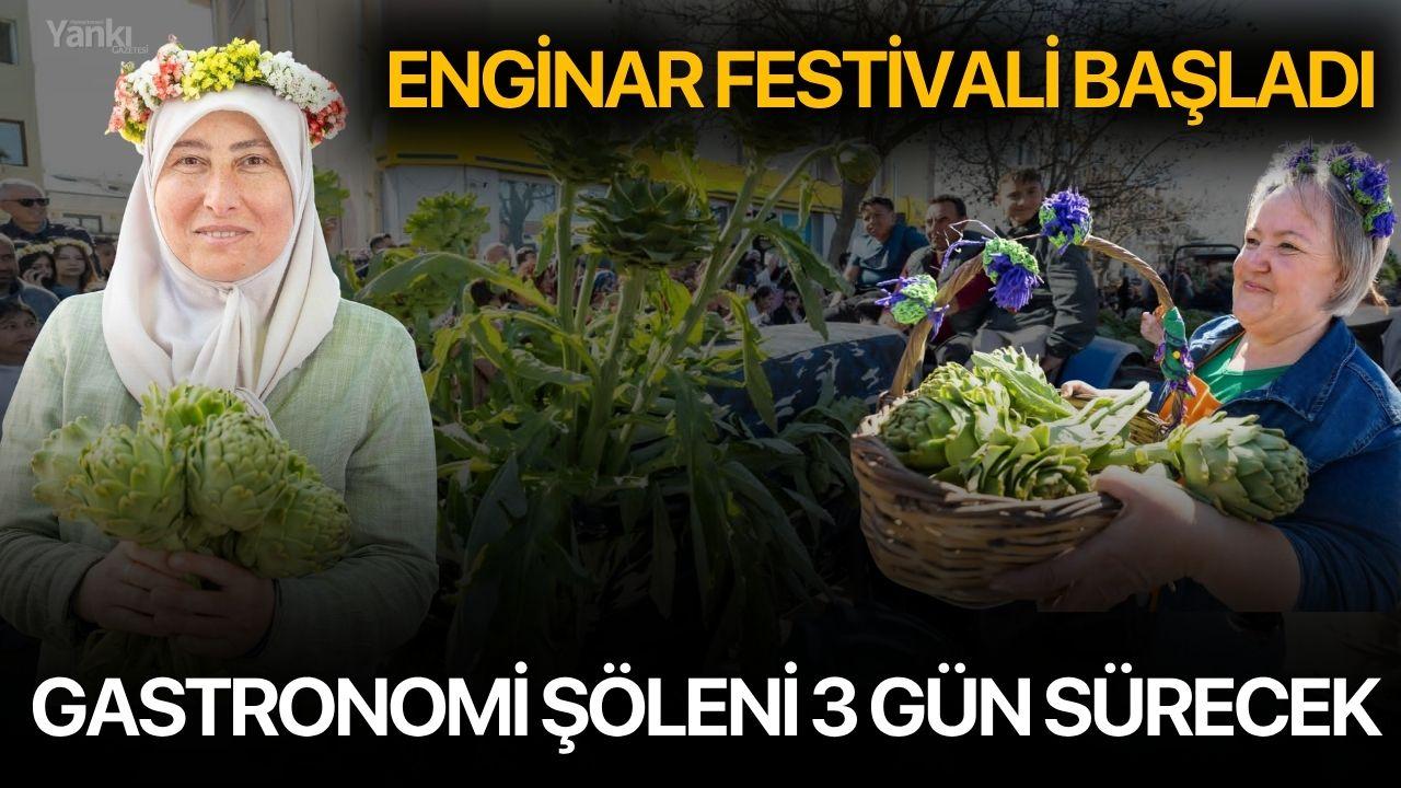 Enginar Festivali Başladı, Gastronomi Şöleni 3 Gün Sürecek