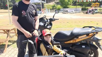 Gökkaya Motofest SMA’lı Feyyaz Alperen’e umut oluyor