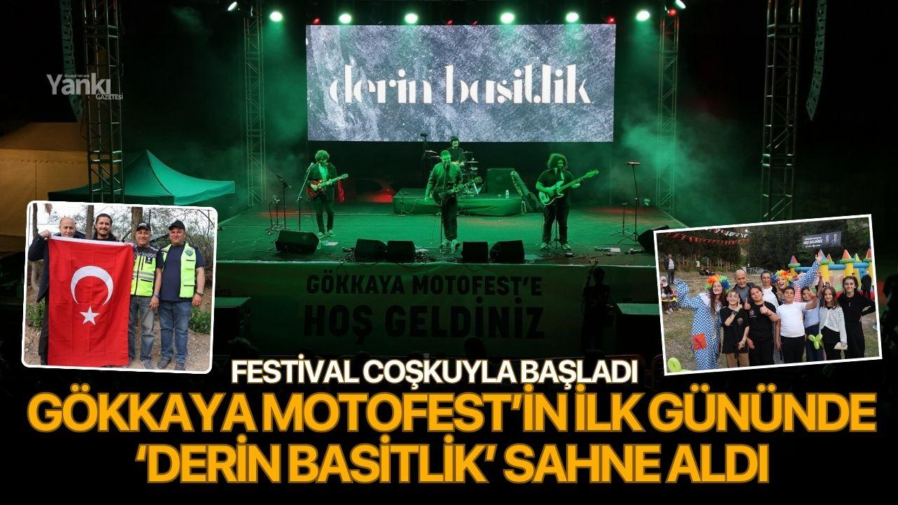 Gökkaya Motofest’in ilk gününde ‘Derin Basitlik’ sahne aldı
