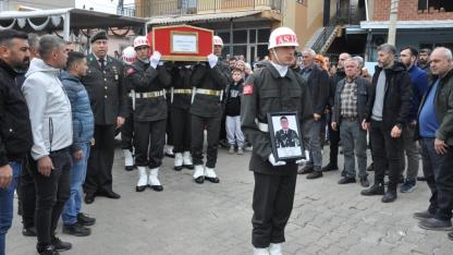 Kazada hayatını kaybeden uzman çavuş Salihli'de toprağa verildi