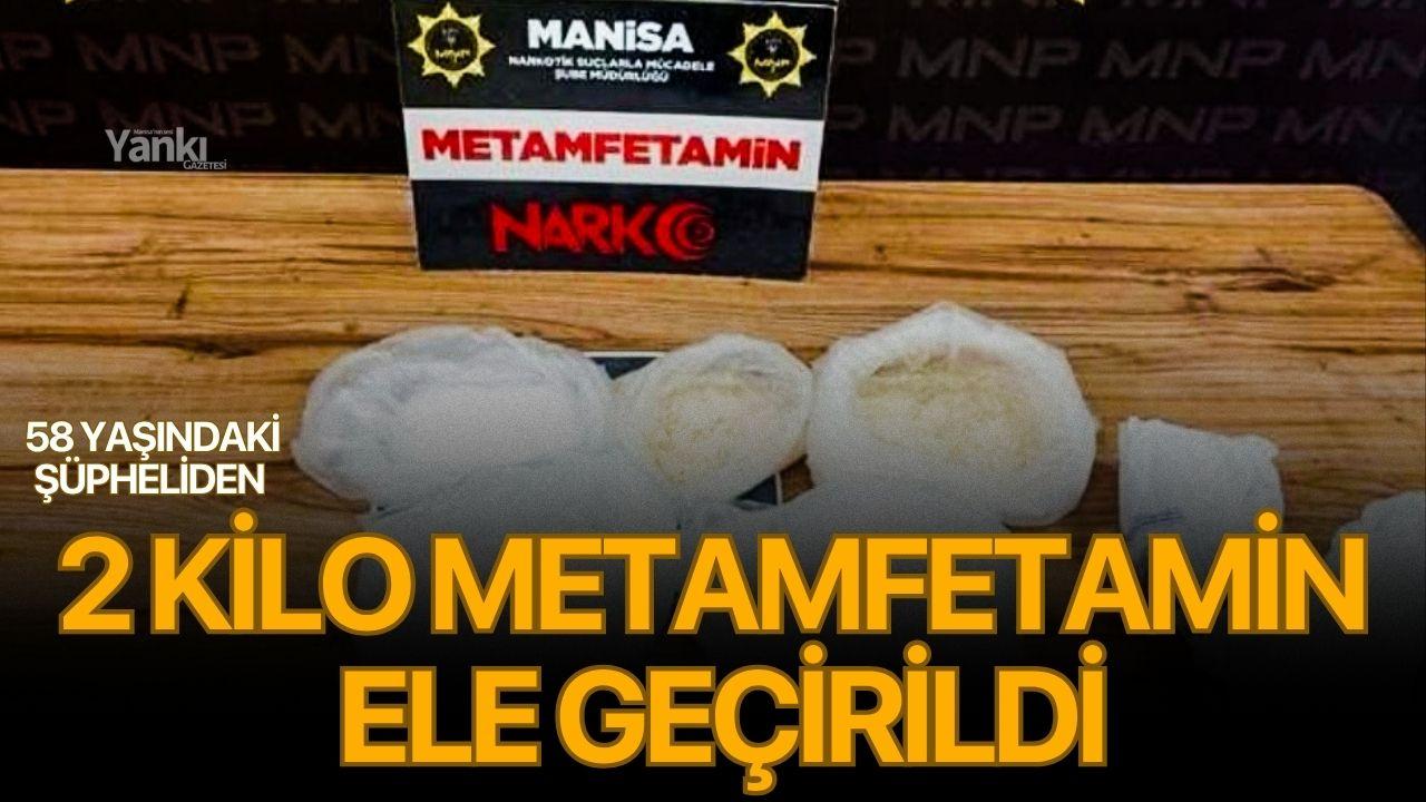 2 Kilo Metamfetamin Ele Geçirildi