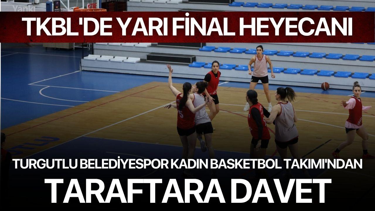 Turgutlu Belediyespor Kadın Basketbol Takımı'ndan Taraftara Davet