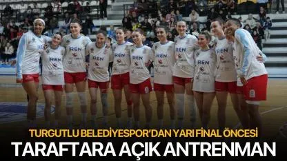 Turgutlu Belediyespor’dan Taraftara Açık Antrenman