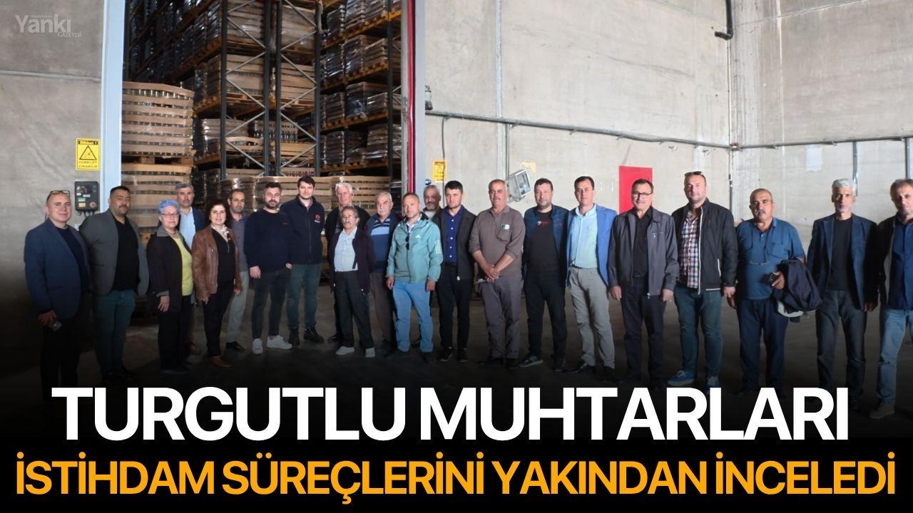 Turgutlu Muhtarları İstihdam Süreçlerini Yakından İnceledi
