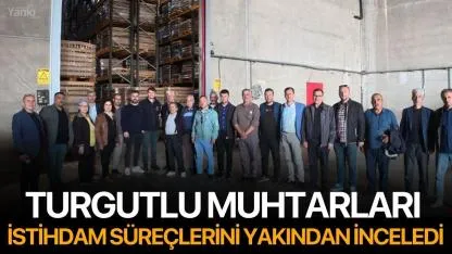Turgutlu Muhtarları İstihdam Süreçlerini Yakından İnceledi