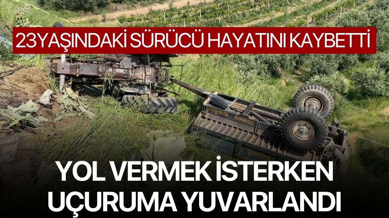 Yol verme manevrası ölümle bitti